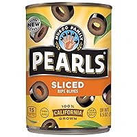 Pearls Ripe Slice Olives - 12 6.5 oz Cans