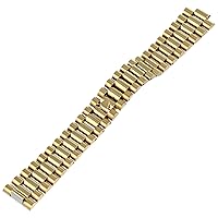 Hadley-Roma Men's 20-mm Yellow Stainless Steel Watch Bracelet, MB4225RYC20