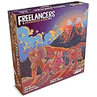 Freelancers Board Game - Dive into a Post-Apocalyptic Gig Economy! Narrative Adventure Game, Fantasy RPG Game, Ages 14+, 3-7 Players, 90 Minute Playtime, Made by Plaid Hat Games