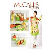 McCall Pattern Company M6978 Apron and Kitchen Accessories, One Size