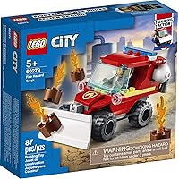 LEGO City Fire Hazard Truck 60279 Building Kit; Firefighter Toy That Makes a Cool Building Toy for Kids, New 2021 (87 Pieces)