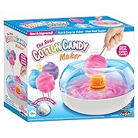Cra-Z-Art Cotton Candy Maker, DIY Real Cotton Candy Machine, Paper Cones, and Measuring Spoons