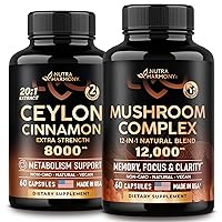 NUTRAHARMONY Сeylon Сinnamon & Mushroom Complex Capsules