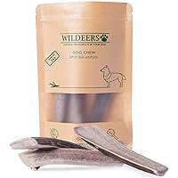 Split Elk Antlers for Dogs Medium, 2-Pack, Made in USA, Grade A Antler Dog Chews Bones for Medium and Large Breeds, 5-7
