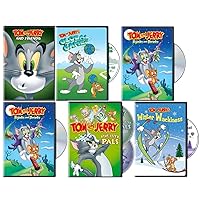 Tom and Jerry 6 Pack (94 Episodes - Over 11 Hours): Friends / Global Games / Hijinks And Shrieks / No Mice Allowed / Pint Sized Pals / Winter Wackiness - Chuck Jones, Hanna Barbera, Joseph Barbera