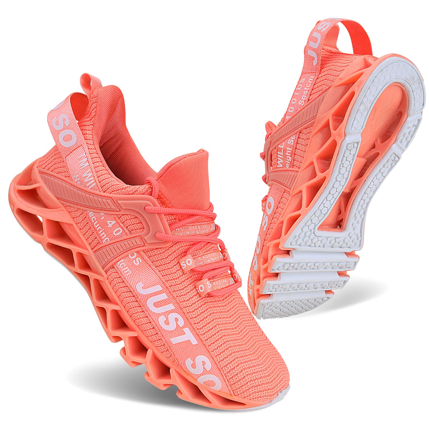 UMYOGO Women's Running Shoes Non Slip Athletic Tennis Walking Blade Type Sneakers