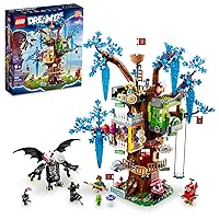 LEGO DREAMZzz Fantastical Tree House 71461 Features 3 Detailed Rooms, Building Toy for Kids Ages 9+ with Big Imaginations, Includes Mrs. Castillo, Izzie, Mateo and The Night Hunter Minifigures