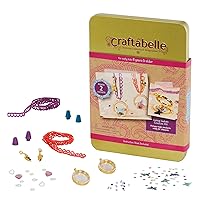 – Living Lockets Creation Kit – Locket Making Kit – 85pc Necklace Set with Charms and Beads – DIY Jewelry Kits for Kids 8 Years +