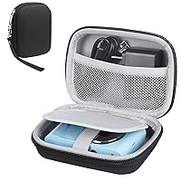 Digital Camera Case Compatible with Lecran/for AUTPIRLF/for AbergBest/for Sevenat/for VAHOIALD Kids Camera, Protective Video Camera Bag with Camera Accessories Pocket (Box Only)