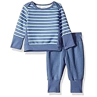 Hanes Baby-Girls Ultimate Baby Flexy Adjustable Fit Jogger With Sweatshirt Set