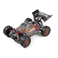 WLtoys High-Speed RC Car 184016 75KM/H 2.4G RC Car Brushless 4WD Electric High Speed Off-Road Remote Control Drift Toys for Children Racing (184016 3 * 1500)