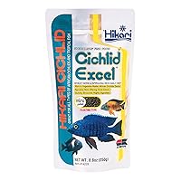Hikari 8.8-Ounce Cichlid Excel Floating Pellets for Pets, Mini