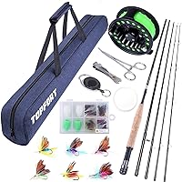 Pflueger 8' Fly Kit Rod and Reel Combo, 3-Piece  