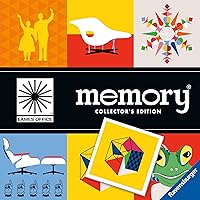 Ravensburger Eames Office Memory: Collector’s Edition - A Modern Design Matching Game for All Ages 3 and Up