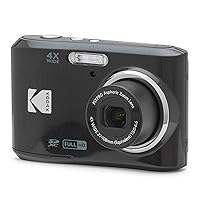 KODAK PIXPRO FZ45-BK 16MP Digital Camera 4X Optical Zoom 27mm Wide Angle 1080P Full HD Video 2.7