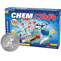 Thames & Kosmos Chem C2000 (V 2.0) Chemistry Set | Science Kit with 250 Experiments and 128 Page Lab Manual, Student Laboratory Quality Instruments & Chemicals | Parents' Choice Silver Award Winner