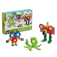 PLUS PLUS - Learn to Build Creatures - 240 Pieces - Construction Building Stem/Steam Toy, Interlocking Mini Puzzle Blocks for Kids