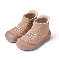 Baby Rubber Sole Non-Skid Walking Sock Shoes,Baby Shoes&Sneakers,Gifts for Newborn Infants Toddlers Boys Girls