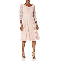 S.L. Fashions womens Fit and Flare Dress