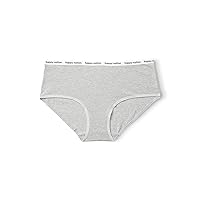 Girls' Cotton Logo Brief Underwear