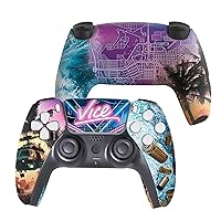 BABY CUDDLE BOX GTA 6 Custom PS-5 Controller Wireless compatible with Play-Station 5 Console by BCB Controllers | Proudly Customized in USA with Permanent HYDRODIP Printing(NOT JUST A SKIN)(MODDED)