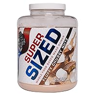 'Merica Labz Super Sized Whole Food Based Mass Gainer with 46g of Protein, Includes Digestive Enyzmes for Easy Digestion, 5 lbs (Fluffy Chubby Nutz)