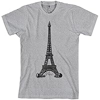 Threadrock Men's Eiffel Tower Paris France T-Shirt