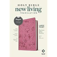 NLT Large Print Premium Value Thinline Bible, Filament-Enabled Edition (LeatherLike, Garden Pink) NLT Large Print Premium Value Thinline Bible, Filament-Enabled Edition (LeatherLike, Garden Pink) Imitation Leather Hardcover