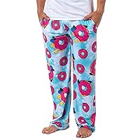 The Simpsons Homer Simpson Tie Dye Sprinkles Donuts Adult Lounge Pajama Pants For Men