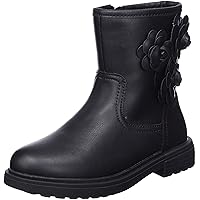 GEOX Eclair 27 Ankle Boots, Girls, Big Kid, Black, Size 3.5