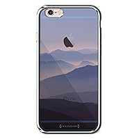 LUX-I6CRM-MOUNTAIN2 Ultra Slim Clear Case – Blue Mountains