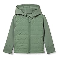 Girls and Toddlers' Hooded Full-Zip Active Jacket