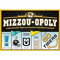 Late For The Sky: Mizzou-Opoly - University of Missouri Themed Family Board Game, Opoly-Style, Traditional Play Or 1 Hr Version, Ages 8+, 2-6 Players