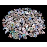 KantaIncorporation Genuine 50+ carats Natural Mix Fire Ethiopian Opal Rough Gemstone, Raw Crystals Rock, Jewelry Making Supplies, Chakra Healing Stone Gift for Mom, Opal Supply. (Average to Good Grade