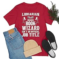 Cool Librarian Book Wizard Art for Men Women Read Library Book Lovers T-Shirt