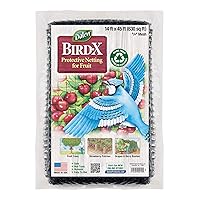 Bird X Protective Mesh Netting - Keep Birds and Pests Away from Your Garden – Non Toxic - Made in The USA - 14' x 45'