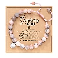 To My Daughter/Granddaughter/Niece Bracelet, Birthday Back to School Christmas Gifts for Girls