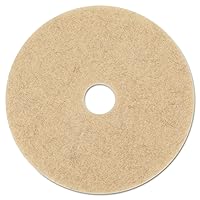 Ultra High-Speed Natural Blend Floor Burnishing Pads 3500, 27-Inch, Natural Tan