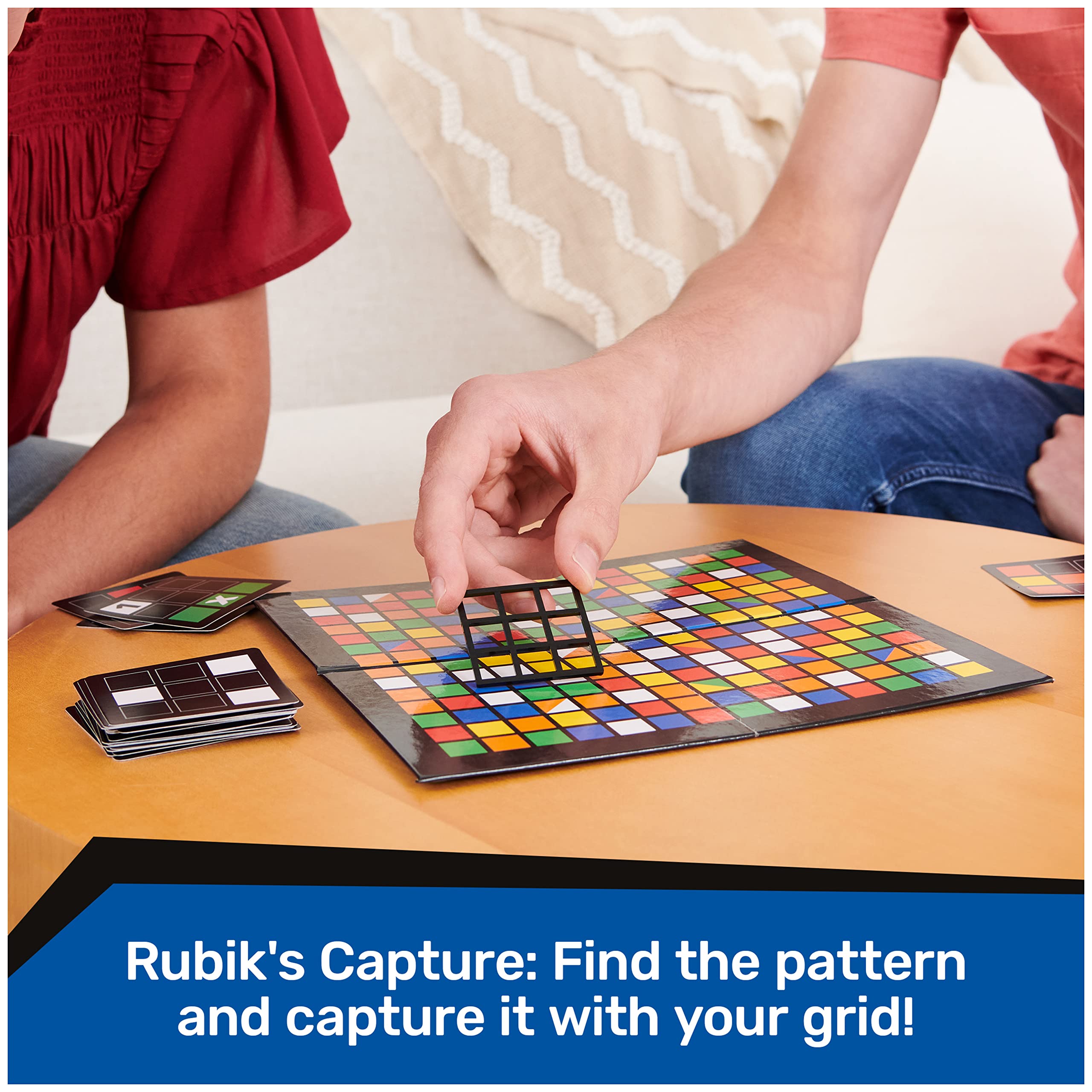 Rubik’s Pack & Go, 3 Game Bundle Race Flip Capture 2-Player Sequence Board Games 3D Puzzle Travel Game Gift Set, for Adults & Kids Ages 7+ Amazon Exclusive