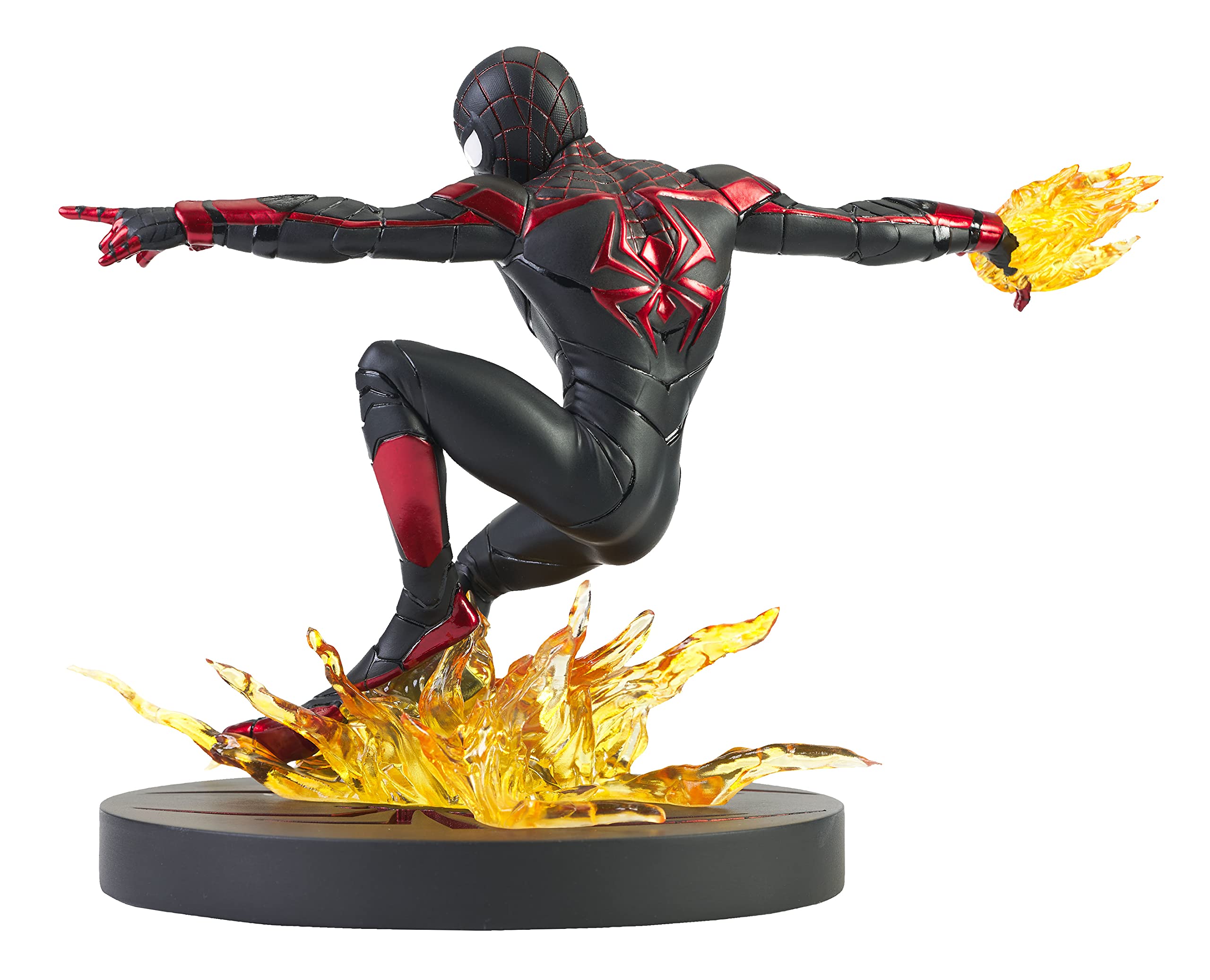 DIAMOND SELECT TOYS Marvel Gallery: Miles Morales (Playstation 5 Version) PVC Statue, Multicolor