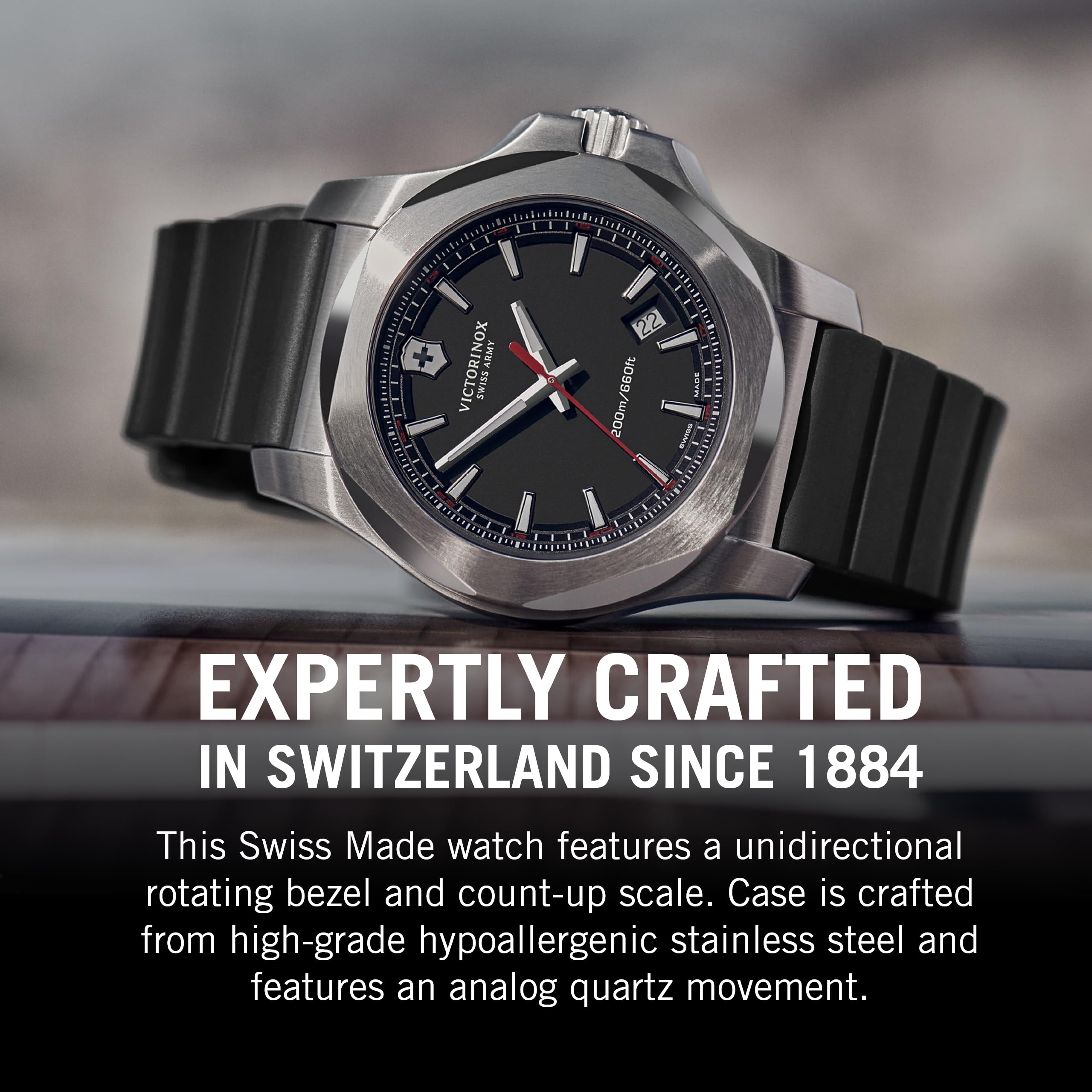 Victorinox Alliance I.N.O.X. Analog Quartz Watch - Timeless Wristwatch