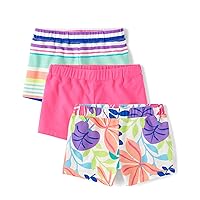 The Children's Place Baby Girls' and Toddler Pull on Stretchy Waistband Short