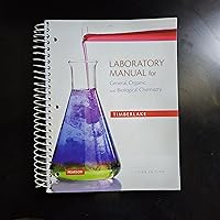 Laboratory Manual for General, Organic, and Biological Chemistry Laboratory Manual for General, Organic, and Biological Chemistry Spiral-bound eTextbook