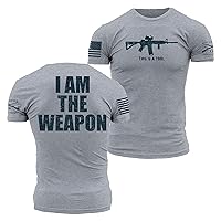 Grunt Style I Am The Weapon Men's T-Shirt