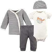 Touched by Nature baby-girls Organic Cotton Preemie Layette Set