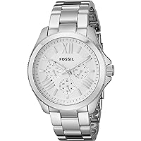 Fossil Women's AM4509 Cecile Multifunction Silver-Tone Stainless Steel Watch