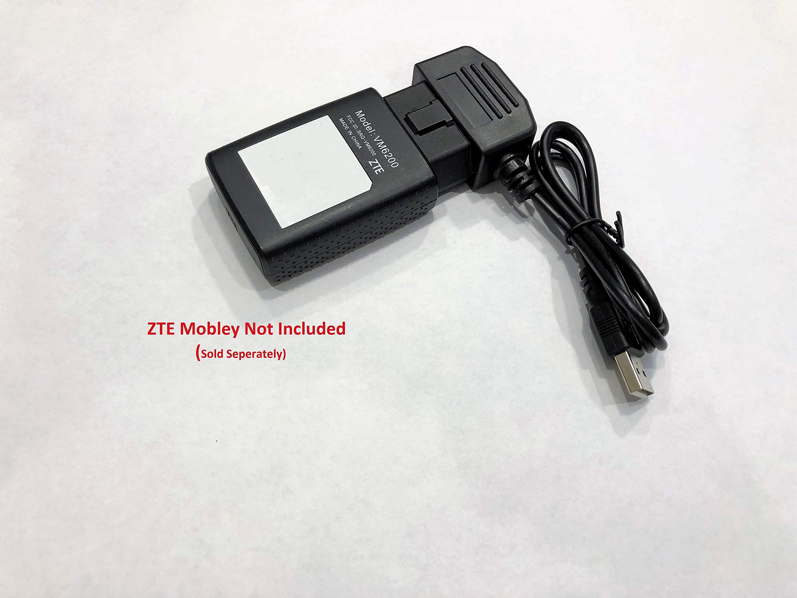 High Power 14.5V USB Mobley Adapter by Vegajf Compatibale with AT&T ZTE Mobley OBD Hotspot