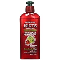 Garnier Fructis Color Sealer, Instant, Lightweight Leave-In, Color Shield, For Color-Treated Hair, 6 oz.