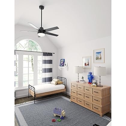 Hunter Fan Company 51314 Aerodyne Ceiling Fan, 52, Matte Black