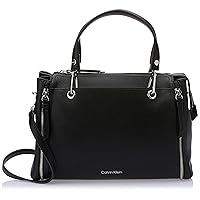 Calvin Klein Women's Elaine Bubble Lamb Novelty Satchel, One Size